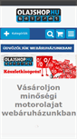 Mobile Screenshot of olajshop.hu